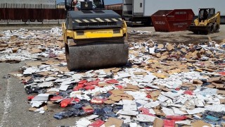 В Свиленград унищожиха фалшификати на светновноизвестни марки 61 000 парфюма