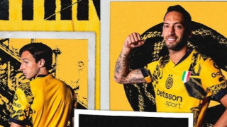 Отборът на Интер ще излезе с третия си златистожълт екип