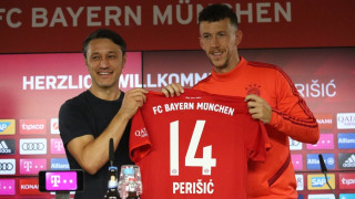 Новото попълнение на Байерн Мюнхен Иван Перишич вече тренира наравно