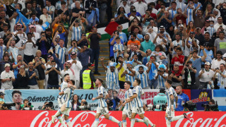 Националният отбор на Аржентина се класира за полуфинал на Световното