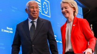 Председателят на Европейския съвет Антониу Коща и председателят на Европейската