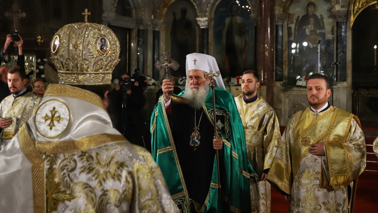 Българският патриарх Неофит оглави тържествената литургия за Бъдни вечер в