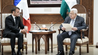 Палестинският президент Махмуд Абас заяви във вторник пред френския Еманюел