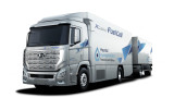 Новият камион на Hyundai на водородни клетки превзема Швейцарските Апли