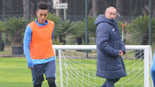 Отборът на Левски тренира двуразово във втория ден от зимния