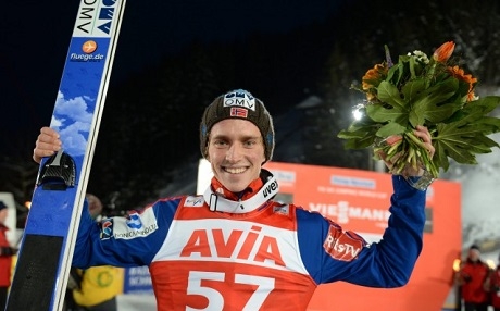 Норвежец постави световен рекорд в ски полетите