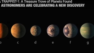 NASA откри 7 нови планети, на които може да има живот
